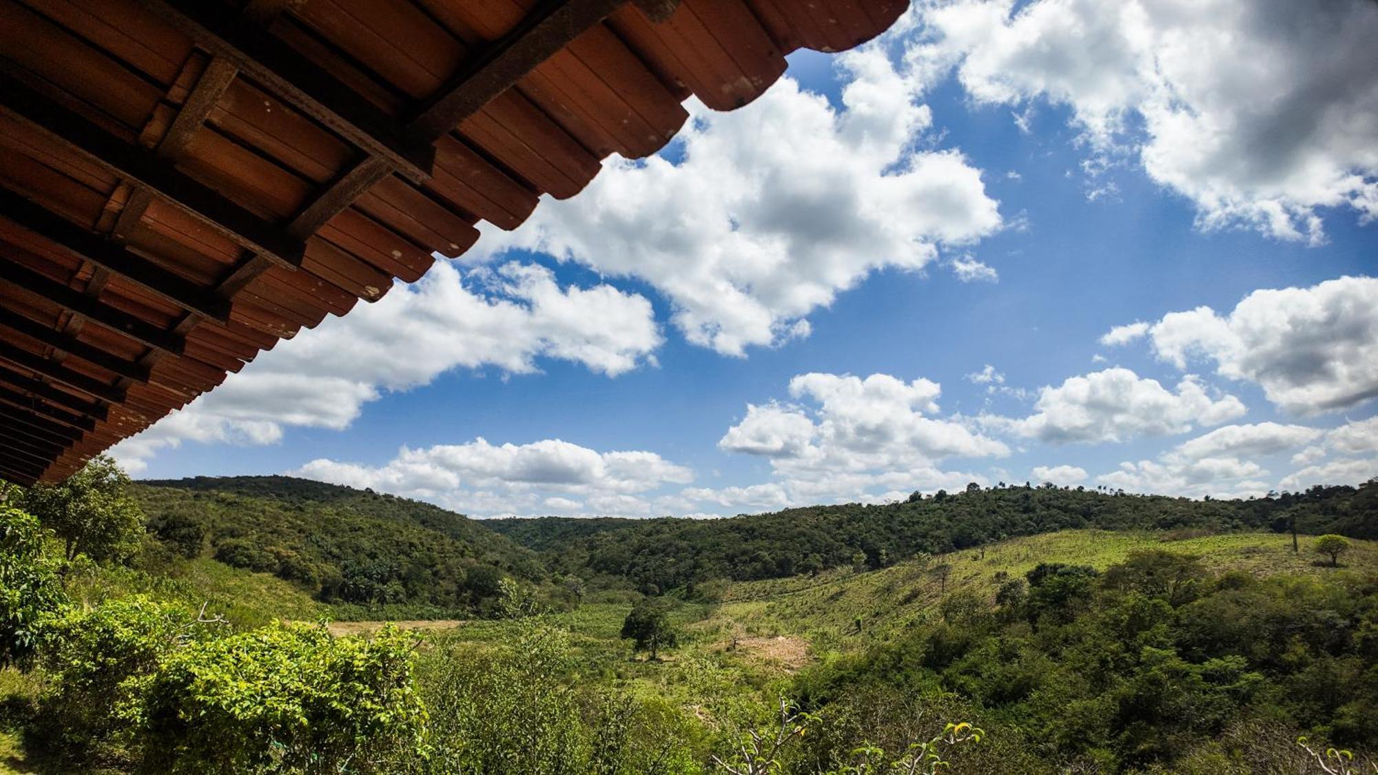 Chalé com Vista Privilegiada Pilões de Dentro Exterior foto