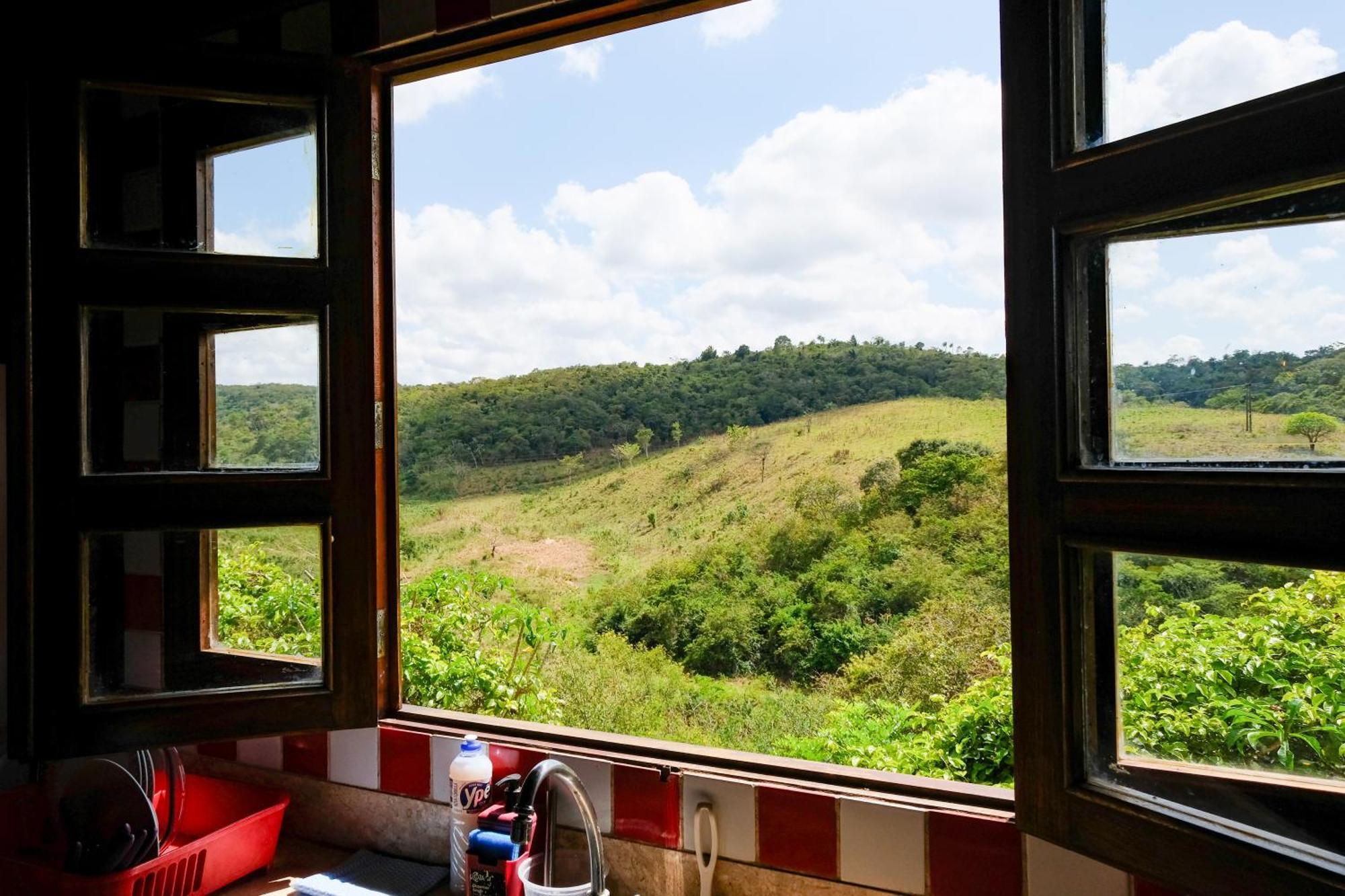 Chalé com Vista Privilegiada Pilões de Dentro Exterior foto
