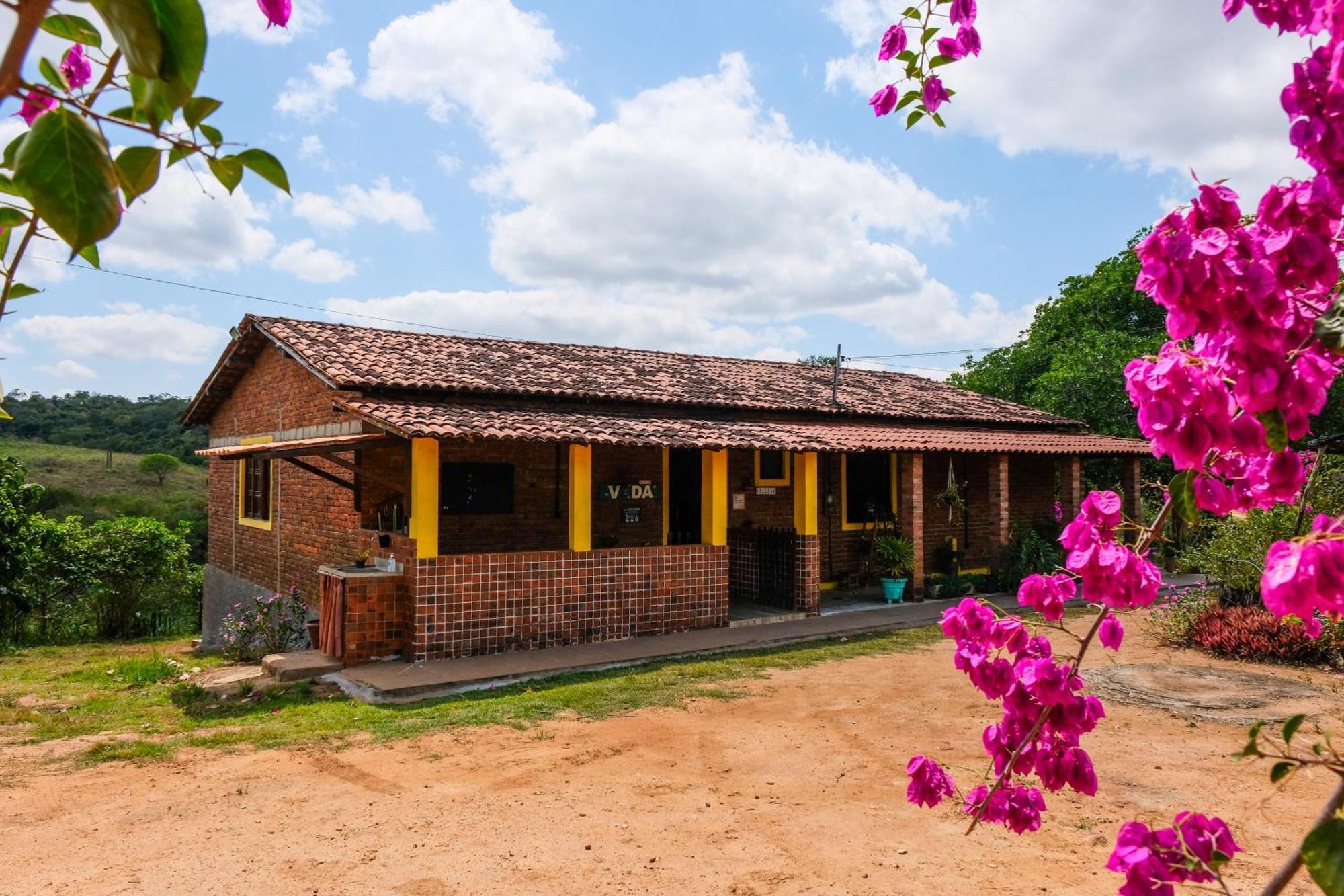 Chalé com Vista Privilegiada Pilões de Dentro Exterior foto